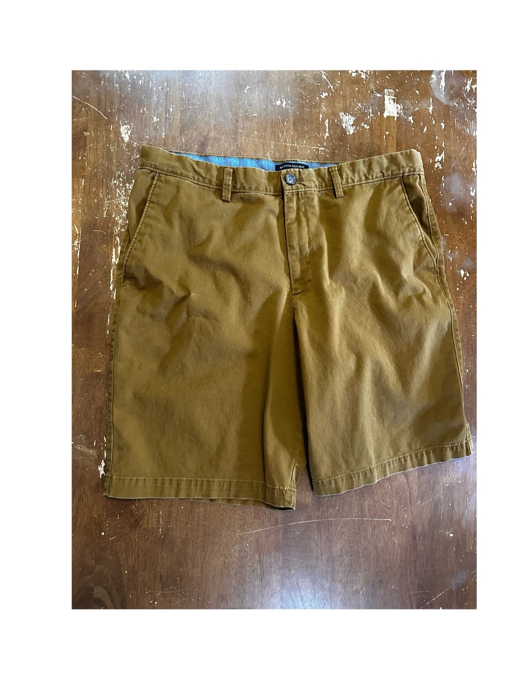 Banana Republic Emerson Straight Fit Chino Size 36 Color Monks Robe- Dark Tan